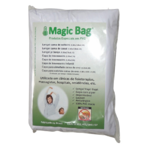 Lençol PVC Casal Incolor - Magic Bag