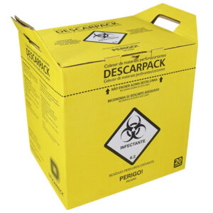 Coletor para Material Perfurocortante 20 L - Descarpack