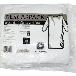 Avental De Procedimento Descarpack - Pacote C/ 10 Unidades