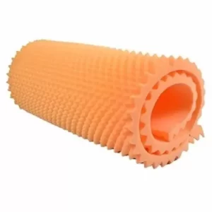 Colchão Caixa de Ovo Solteiro 80x188x6cm Ds33 Laranja - Zedamed