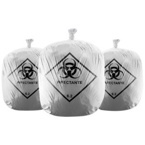 Saco de Lixo Hospitalar 30L C/ 100 Unidades - Rava