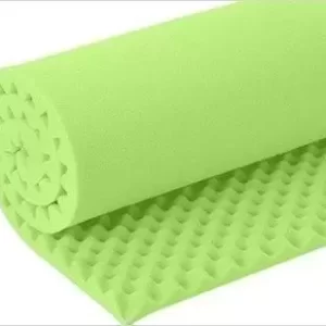 Colchão Caixa de Ovo Solteiro 80x188x6cm D33 Verde - Zedamed